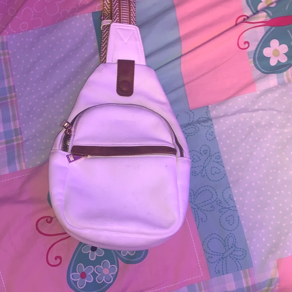 White Women's Sling Bag